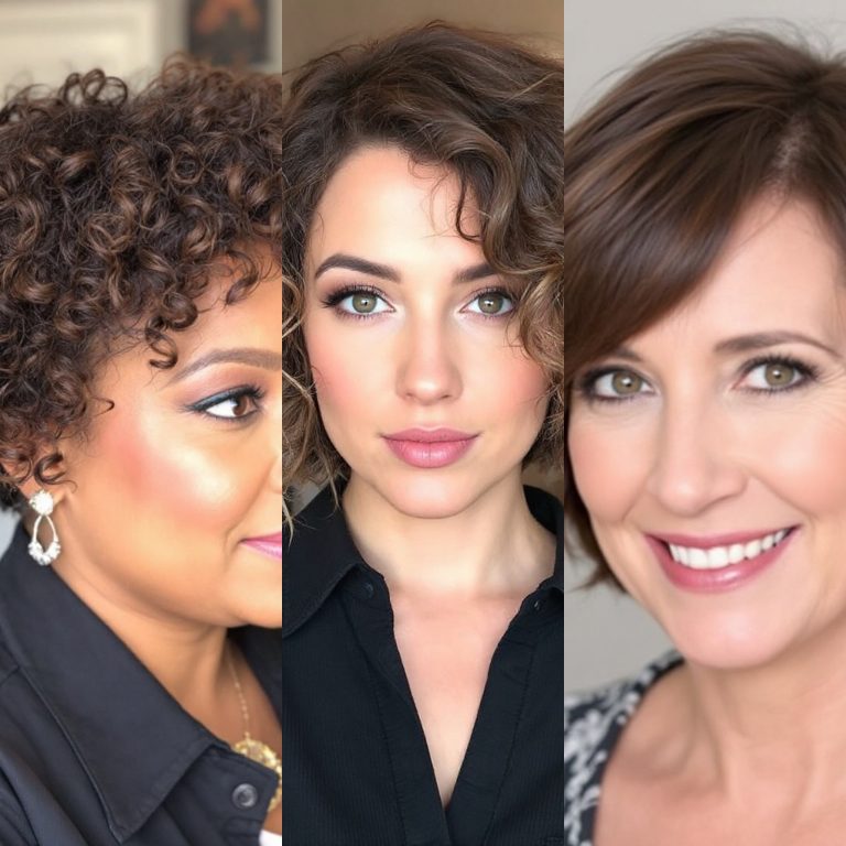 Short Hairstyles For Women Aged Over 40