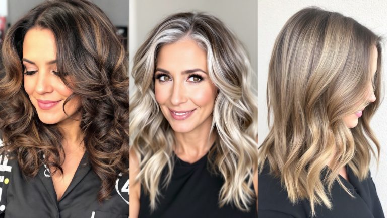 Shoulder Length Hair with Layers Over 40